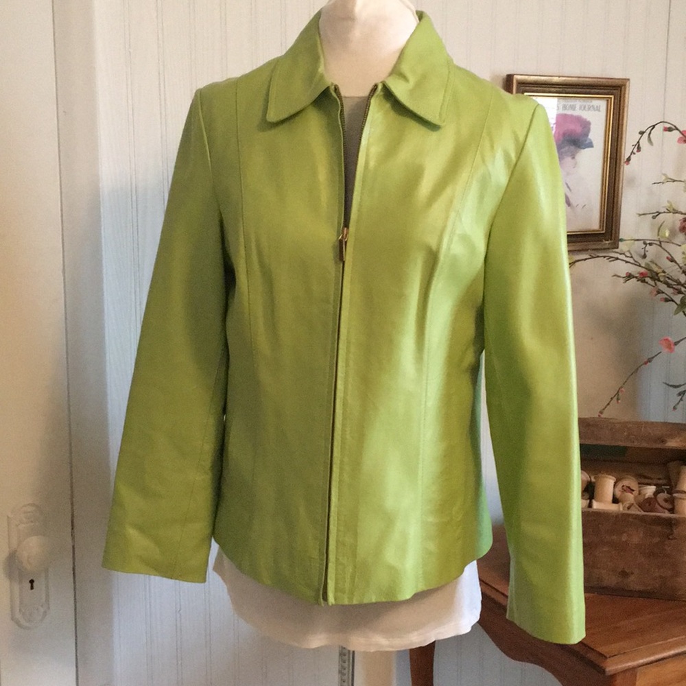 💐Colebrook Vintage Genuine Leather Jacket!